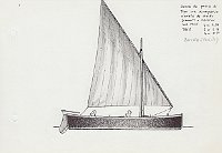 508 Barca da pesca di tipo ora scomparso rilevata da Henski Jeroniti e Carlini nel 1906 